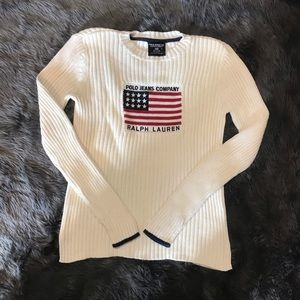 Vintage polo jeans co. Ralph Lauren Long Sleeve